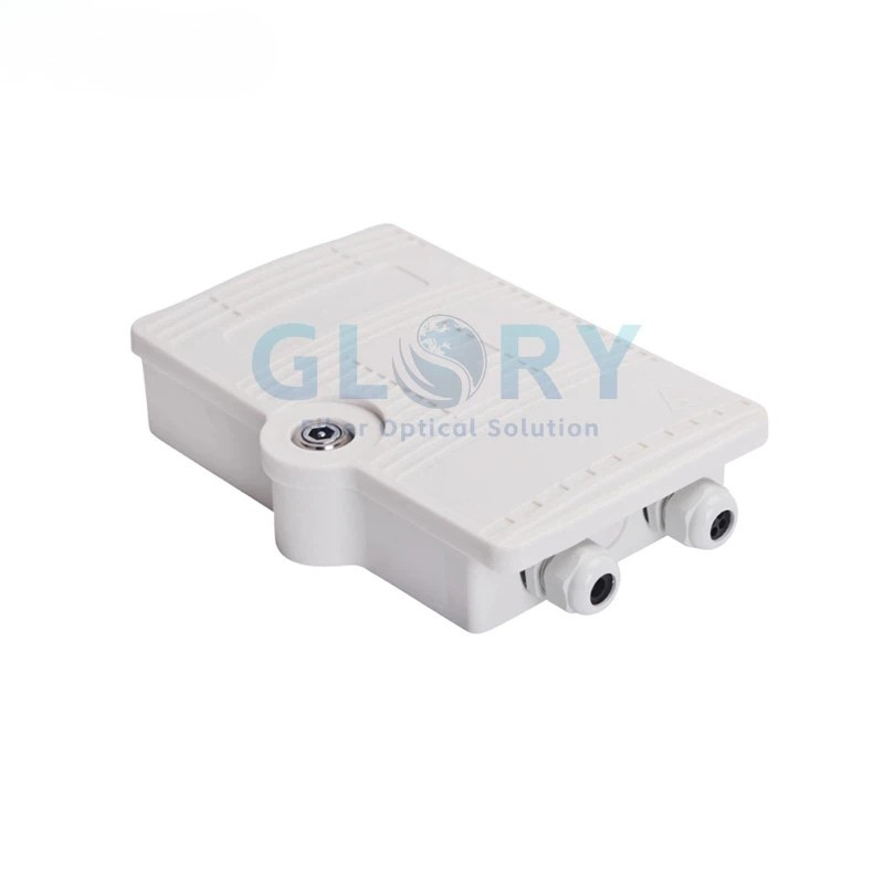 2-poorts glasvezelaansluitdoos