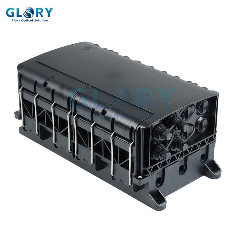 Splitssluiting voor optische vezelkabel